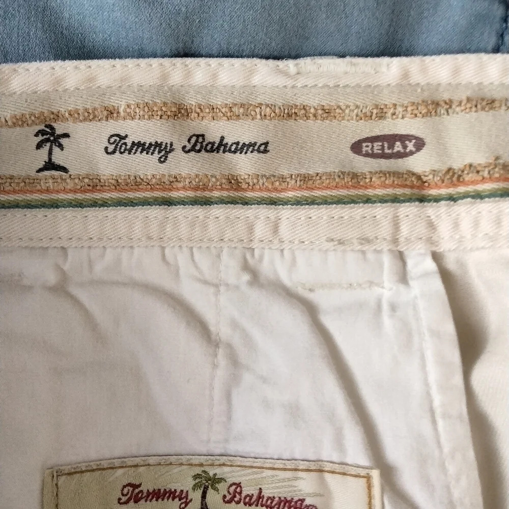 Tommy Bahama Relax Men's Shorts light Cream White Size 36 8.5" - Picture 7 of 9